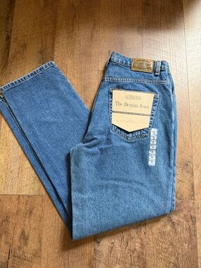 Straight-Leg Denim Jeans for Men - Blue
